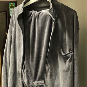 Never worn Velour Jumpsuit
